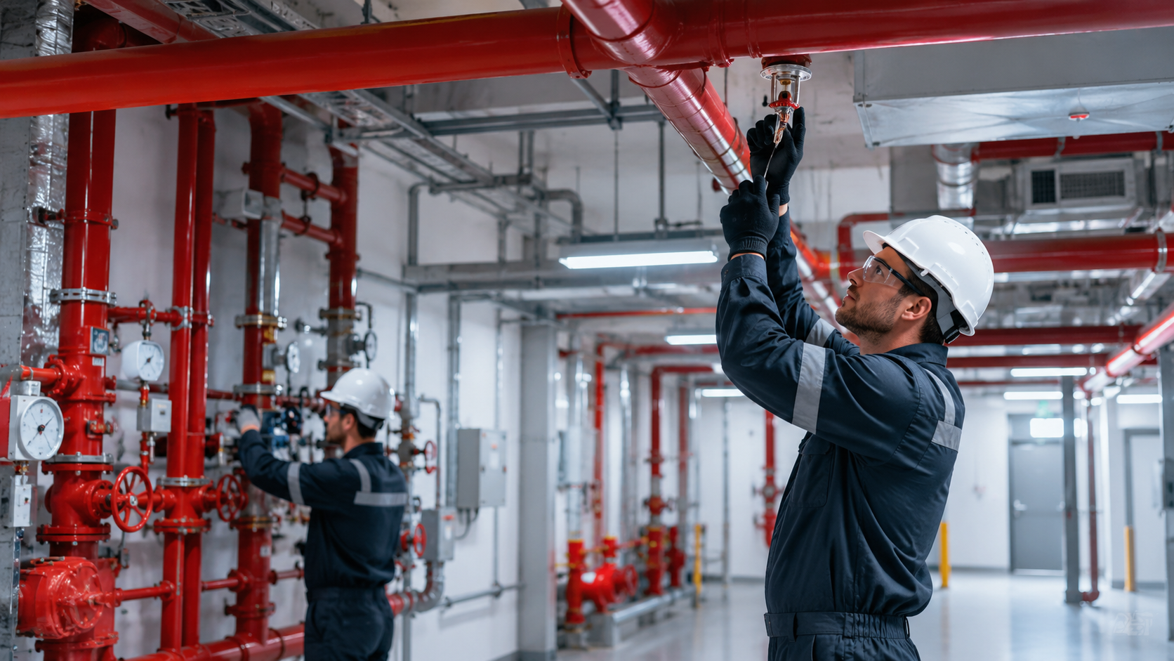 Fire sprinkler system maintenance